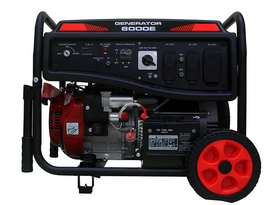 Planta Eléctrica 7500W Gasolina Fujita GD8000E con Arranque Eléctrico - Foto 1 | aztools.co