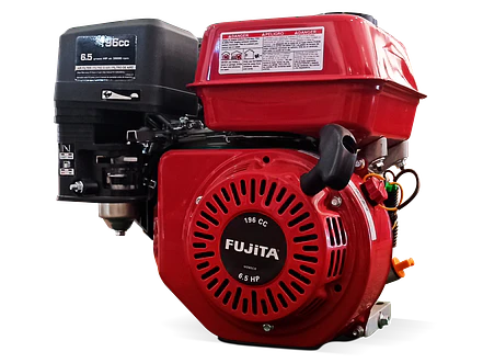 Motor a Gasolina Fujita MD65CR 6.5HP 196cc 4 Tiempos Eje Cuña/Rosca - Foto 1 | aztools.co