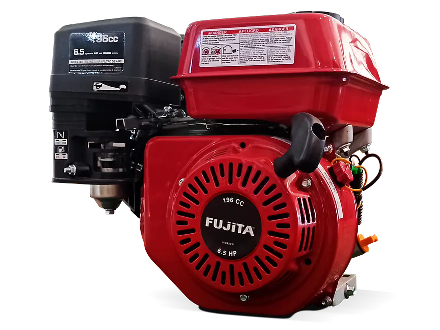 Motor a Gasolina Fujita MD65CR 6.5HP 196cc 4 Tiempos Eje Cuña/Rosca - Foto 1 | aztools.co