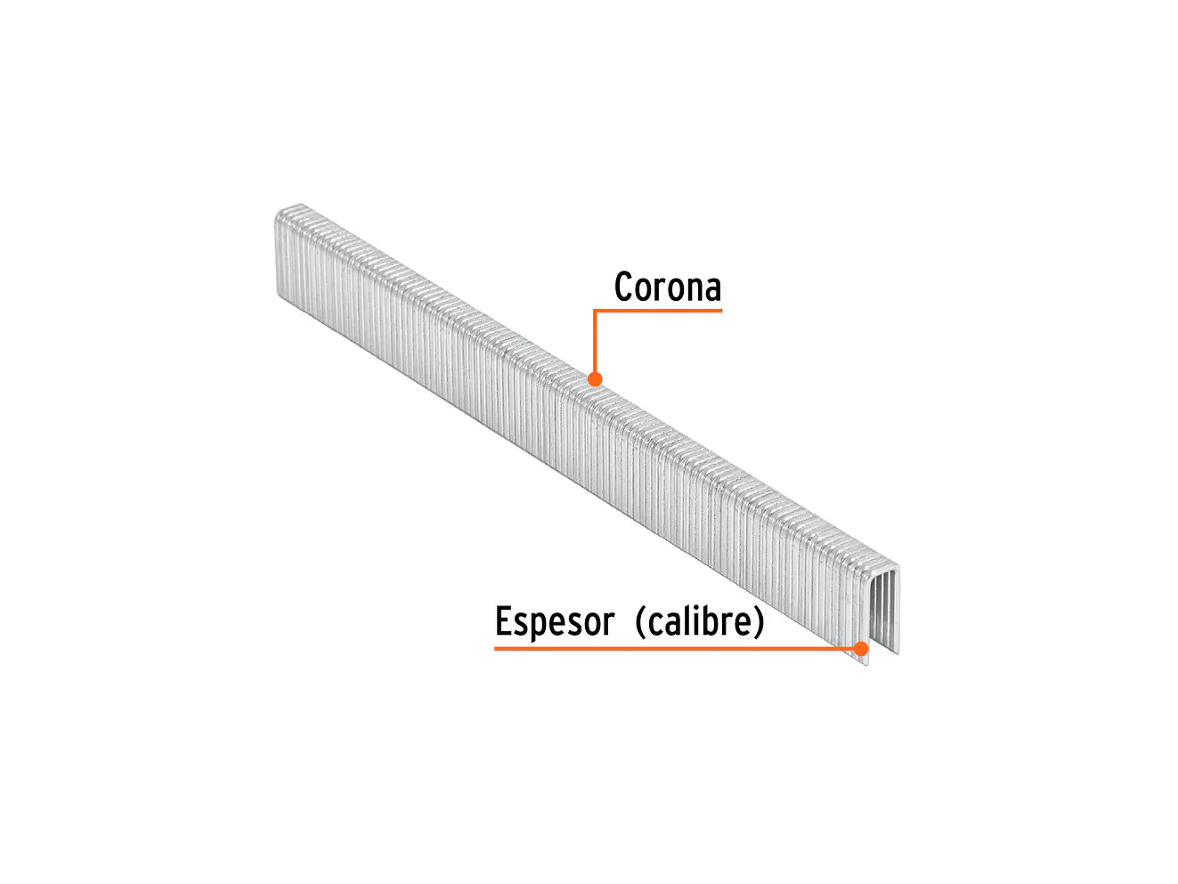 GRANEU-1/4-13 Grapas para grapadora neumática ENEU-1/4, 13mm, 5,000 pzas TRUPER 18270 - Foto 6 | aztools.co
