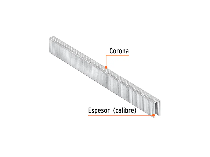 GRANEU-1/4-13 Grapas para grapadora neumática ENEU-1/4, 13mm, 5,000 pzas TRUPER 18270 - Foto 6 | aztools.co