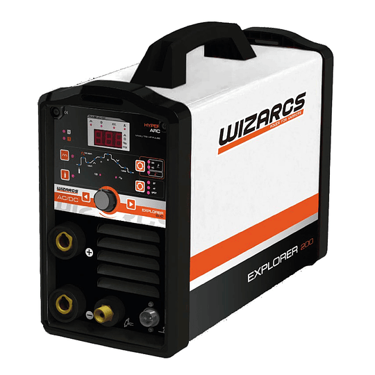 Soldador Inversor 200A Explorer 200 | Wizarcs WTE200 - Soldador MMA/TIG 