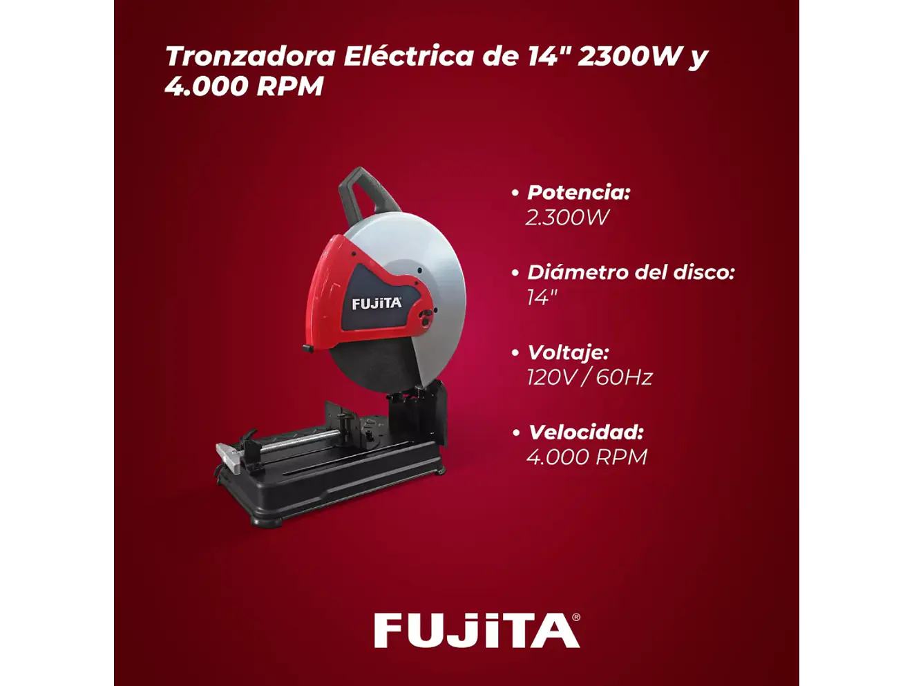  Tronzadora Fujita 14