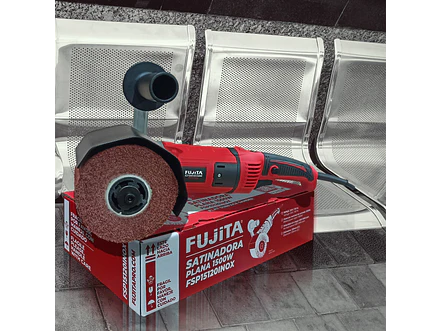 Satinadora Plana Fujita FSP15120INOX 1500W, Velocidad Variable, Acero Inoxidable - Foto 5 | aztools.co