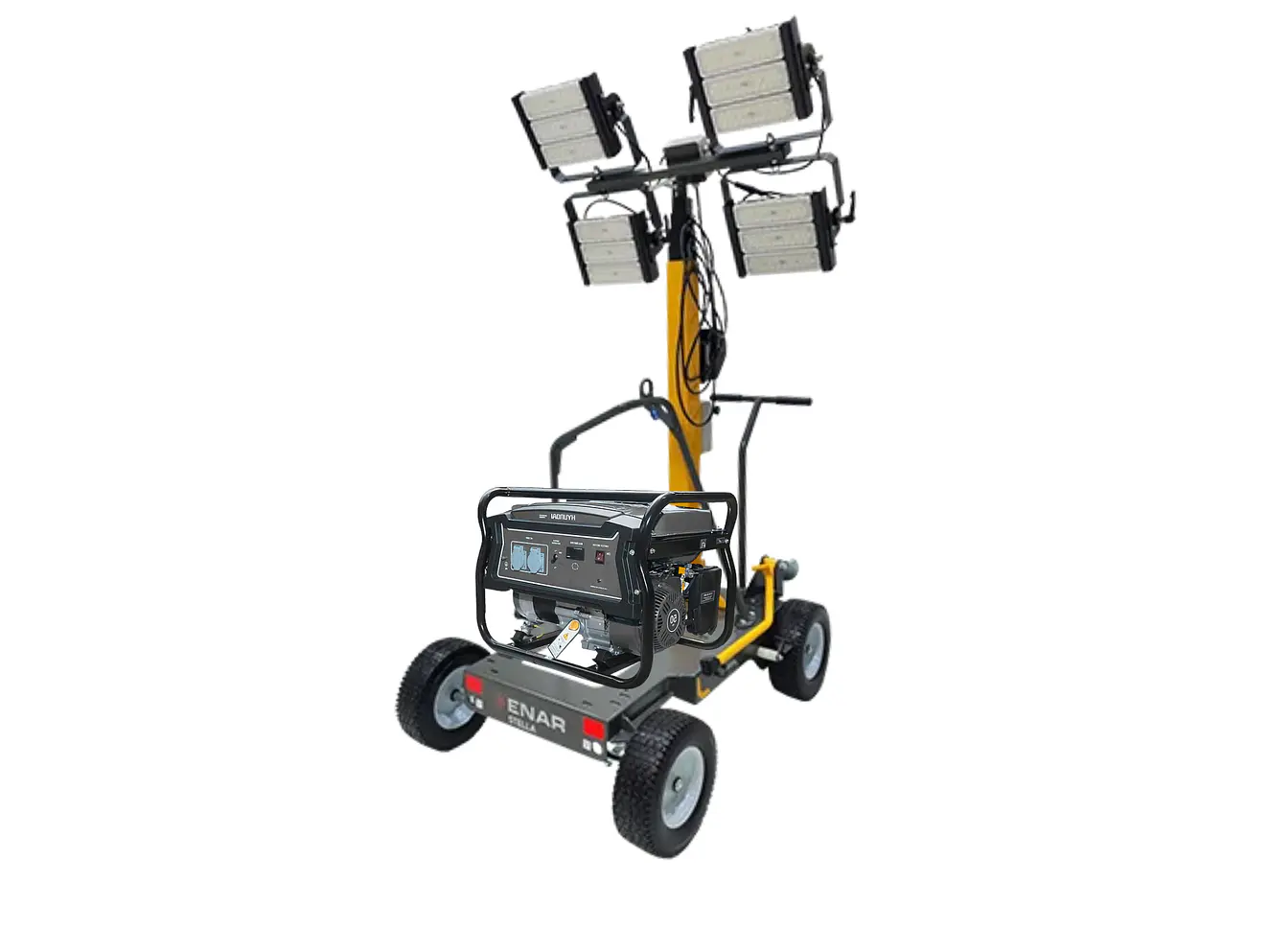 Torre de Iluminación ENAR STELLA con Generador 2500W - ¡Ilumina tu Obra con Potencia! - Foto 1 | aztools.co