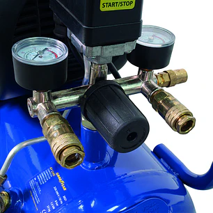 Compresor de Aire GOODYEAR GY224DS 2HP 24 Litros 115 PSI Portátil
