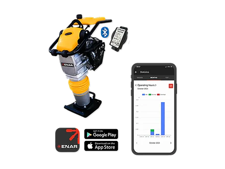 Apisonador Canguro ENAR PH80ydb - Motor Diésel con TrackPro - Foto 2 | aztools.co