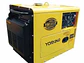 Planta Eléctrica Diésel Trifásica 7kVA YORKING YDE6700T3 Abierta - Miniatura 2 | aztools.co