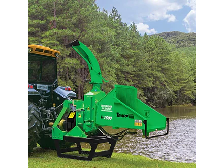 Chipeadora Trapp JTR1500 para Ramas y Residuos Orgánicos Accionado por Tractor - Foto 2 | aztools.co