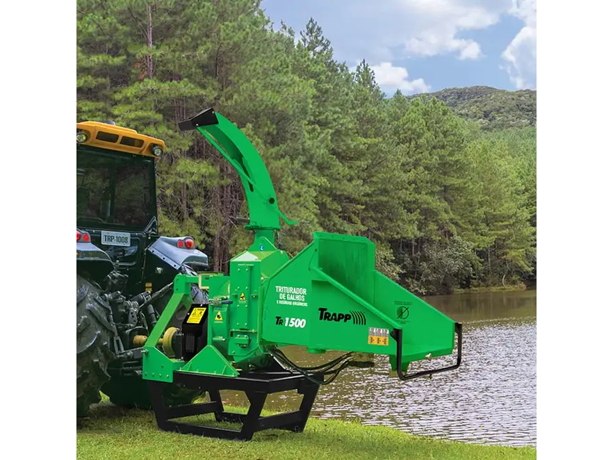 Chipeadora Trapp JTR1500 para Ramas y Residuos Orgánicos Accionado por Tractor - Foto 2 | aztools.co