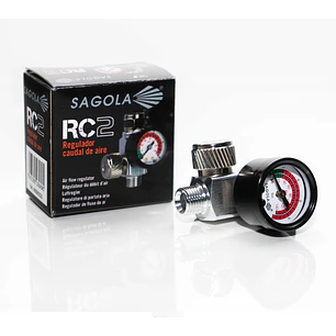 REGULADOR DE CAUDAL CON MANÓMETRO RC2 SAGOLA 
