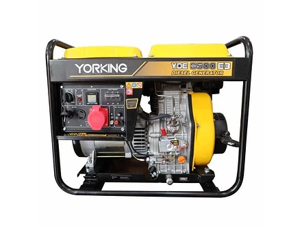 Planta Eléctrica Yorking YDE6500E3 7 kVA Trifásica - Foto 4 | aztools.co