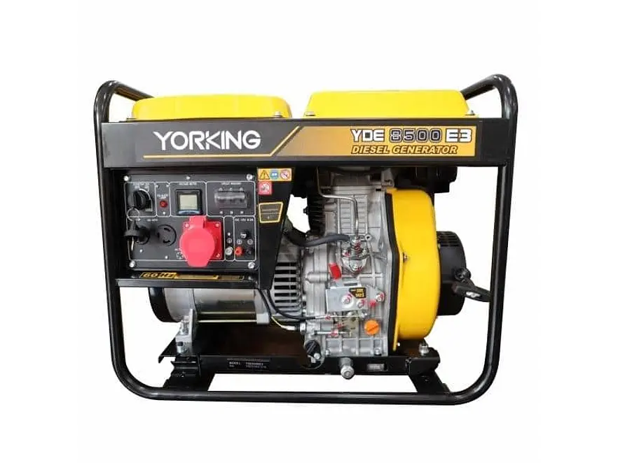 Planta Eléctrica Yorking YDE6500E3 7 kVA Trifásica - Foto 4 | aztools.co