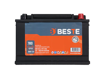 Batería Automotriz Modelo BE-57113 Beste para Audi, BMW, Chevrolet y Más - Envío a todo Colombia | aztools.co