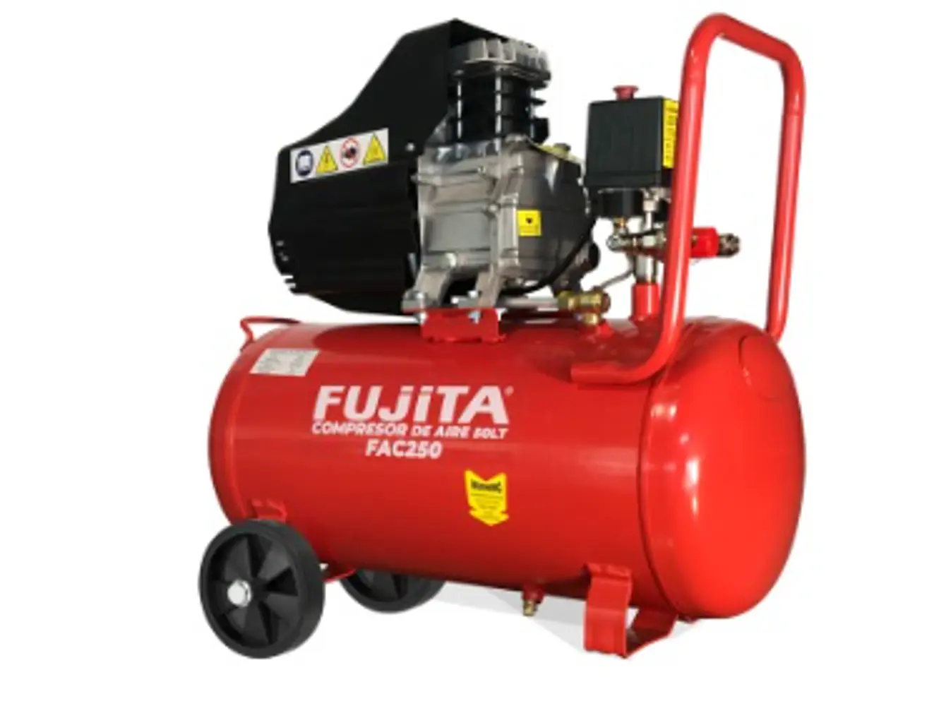 Compresor de Aire Fujita 2HP 50L FAC250L – Potencia y Alto Rendimiento - Envío a todo Colombia | aztools.co