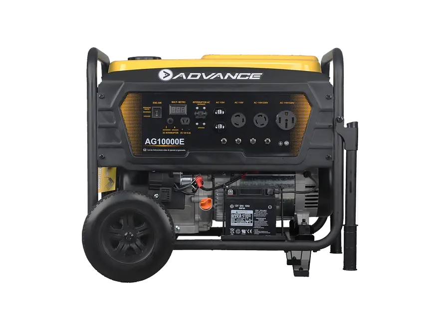 Planta Eléctrica 9000 Watts Advance AG10000 | Monofásica 110/220V - Envío a todo Colombia | aztools.co