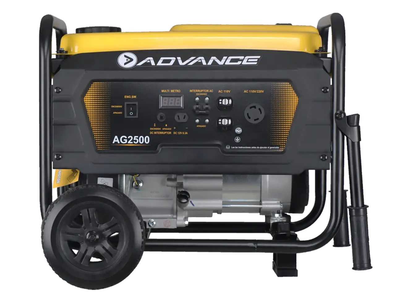 Planta Eléctrica 2500W Advance AG2500 | Compacta y Confiable - Foto 1 | aztools.co
