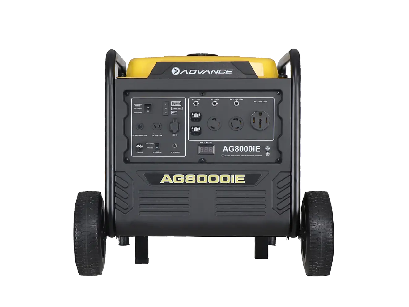 Planta Eléctrica Inverter ADVANCE AG8000iE 7,500W 110V/220V - Foto 1 | aztools.co
