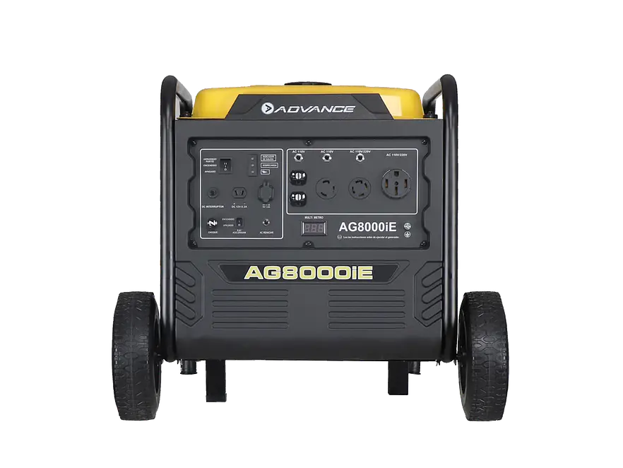 Planta Eléctrica Inverter ADVANCE AG8000iE 7,500W 110V/220V - Foto 1 | aztools.co