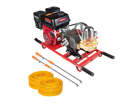 Fumigadora Estacionaria FORTE TO30A-GM200K | 6.5 HP | 500 PSI | 2 Mangueras y 2 Lanzas - Envío a todo Colombia | aztools.co