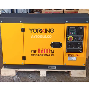 Planta Eléctrica Yorking YDE8600TA 7kVA Diésel Monofásica 110/240V