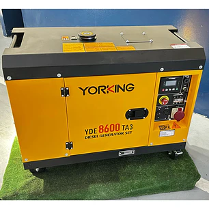 Planta Eléctrica Yorking YDE8600TA3 7kW / 8.8 kVA Diésel Trifásica 