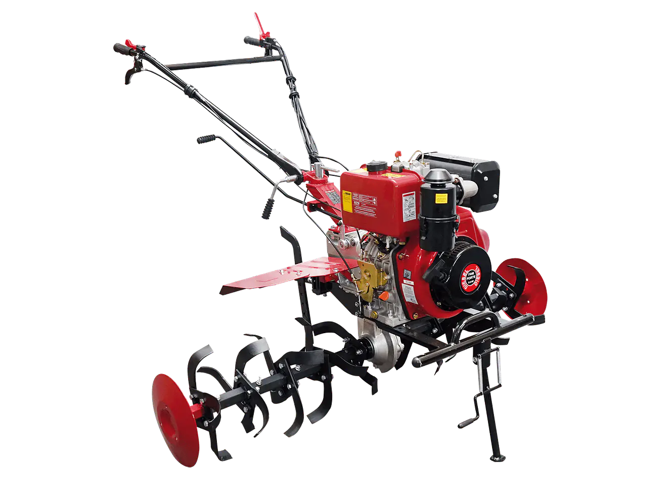 Motoazada Diésel 12HP FORTE FD-900T Transmisión Engranajes 135cm - Envío a todo Colombia | aztools.co