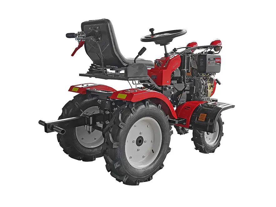 Minitractor Motoazada FORTE FTD001 | 12 HP | Ancho de Labranza 105 cm | Arranque Eléctrico - Foto 2 | aztools.co