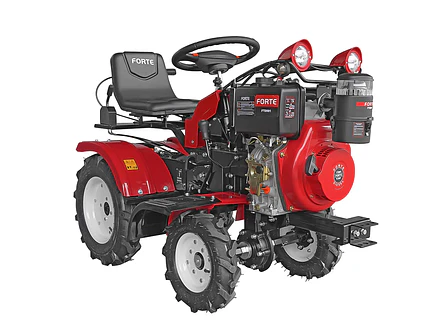 Minitractor Motoazada FORTE FTD001 | 12 HP | Ancho de Labranza 105 cm | Arranque Eléctrico - Foto 3 | aztools.co