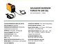 Soldadora Inversora FURIUS FIX 205 CEL | 200A | 110/220V | Soldador Multiproceso - Miniatura 3 | aztools.co
