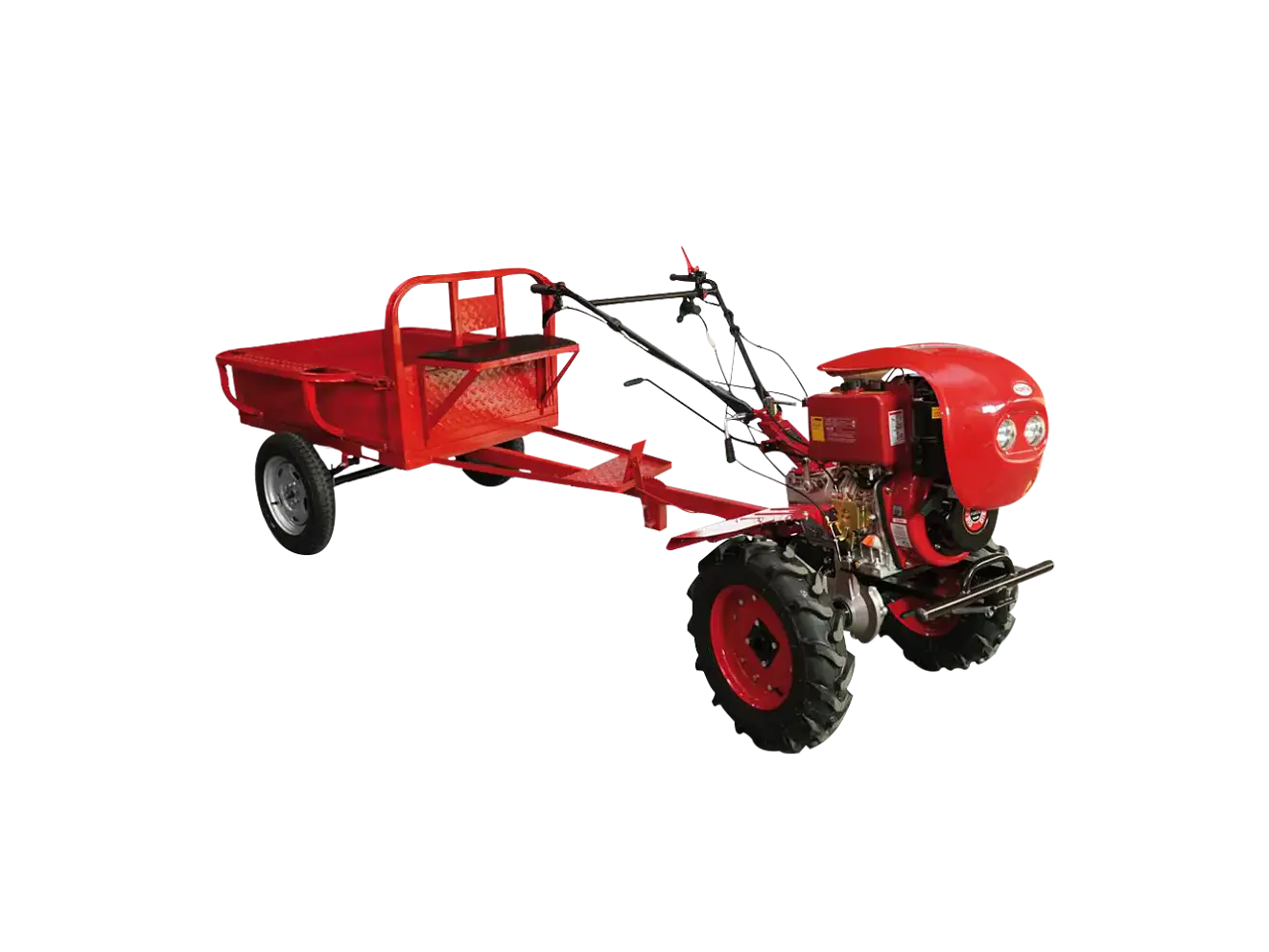 Motoazada con Remolque FORTE FD-900T-TR | 12 HP | Potencia y Versatilidad | Arranque Manual. - Foto 1 | aztools.co