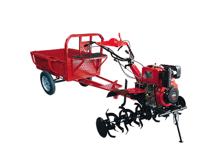 Motoazada con Remolque FORTE FD-900TH-TR | 10 HP | Arranque Manual - Envío a todo Colombia | aztools.co