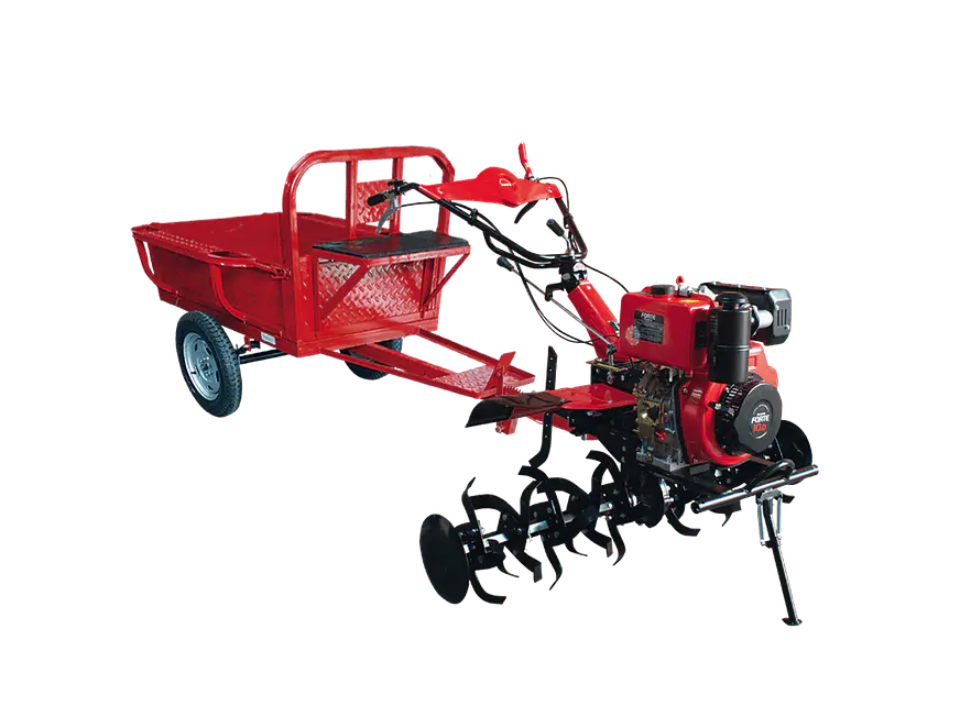 Motoazada con Remolque FORTE FD-900TH-TR | 10 HP | Arranque Manual - Envío a todo Colombia | aztools.co