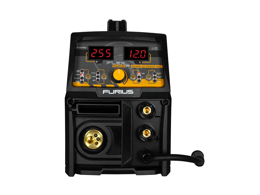 Soldadora Inversora FURIUS FLEX 255P | MIG MAG | TIG | Multiproceso Profesional - Foto 3 | aztools.co