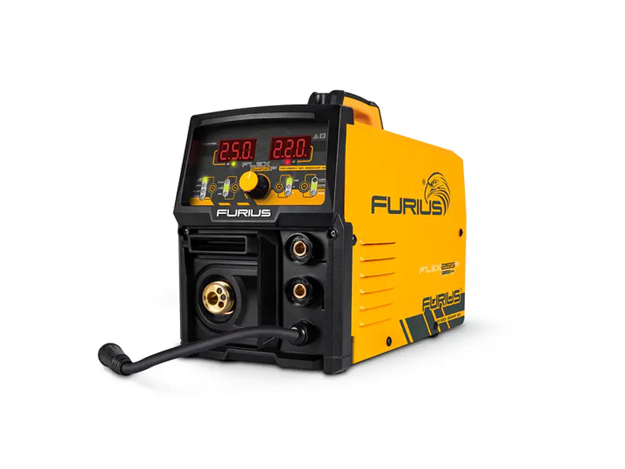 Soldadora Inversora FURIUS FLEX 255P | MIG MAG | TIG | Multiproceso Profesional - Foto 1 | aztools.co
