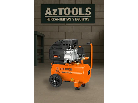 Compresor Truper 15006 Horizontal 25L 3HP 127V  - Foto 5 | aztools.co