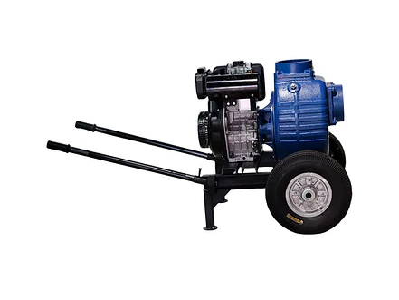 Motobomba a Diesel GOODYEAR GY420-BC600 6x6 con Tráiler 12HP - Foto 2 | aztools.co