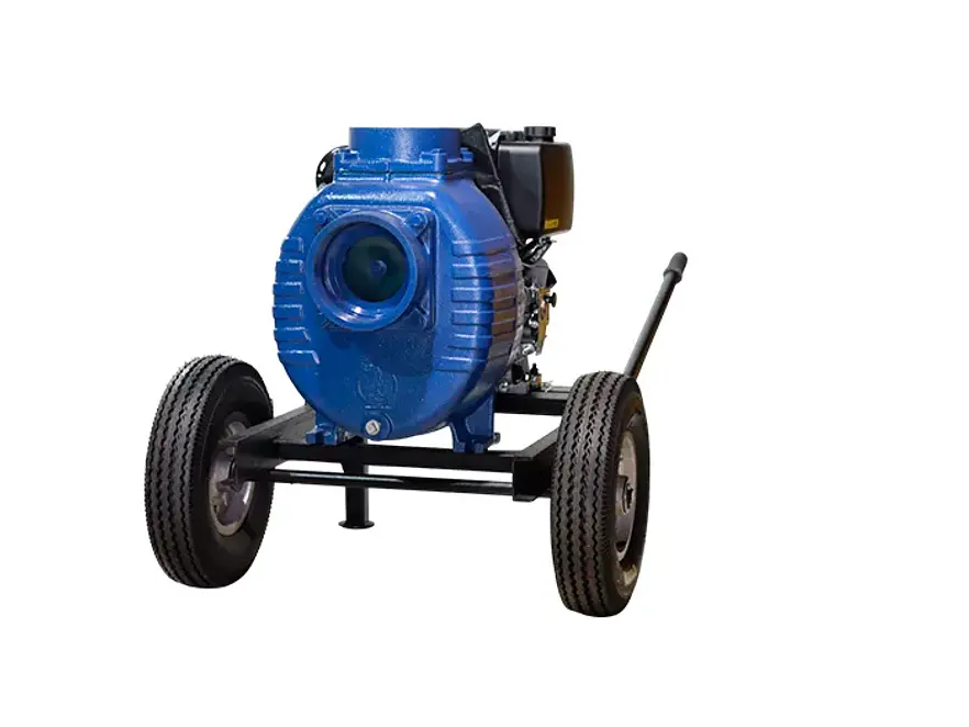 Motobomba a Diesel GOODYEAR GY420-BC600 6x6 con Tráiler 12HP - Foto 4 | aztools.co