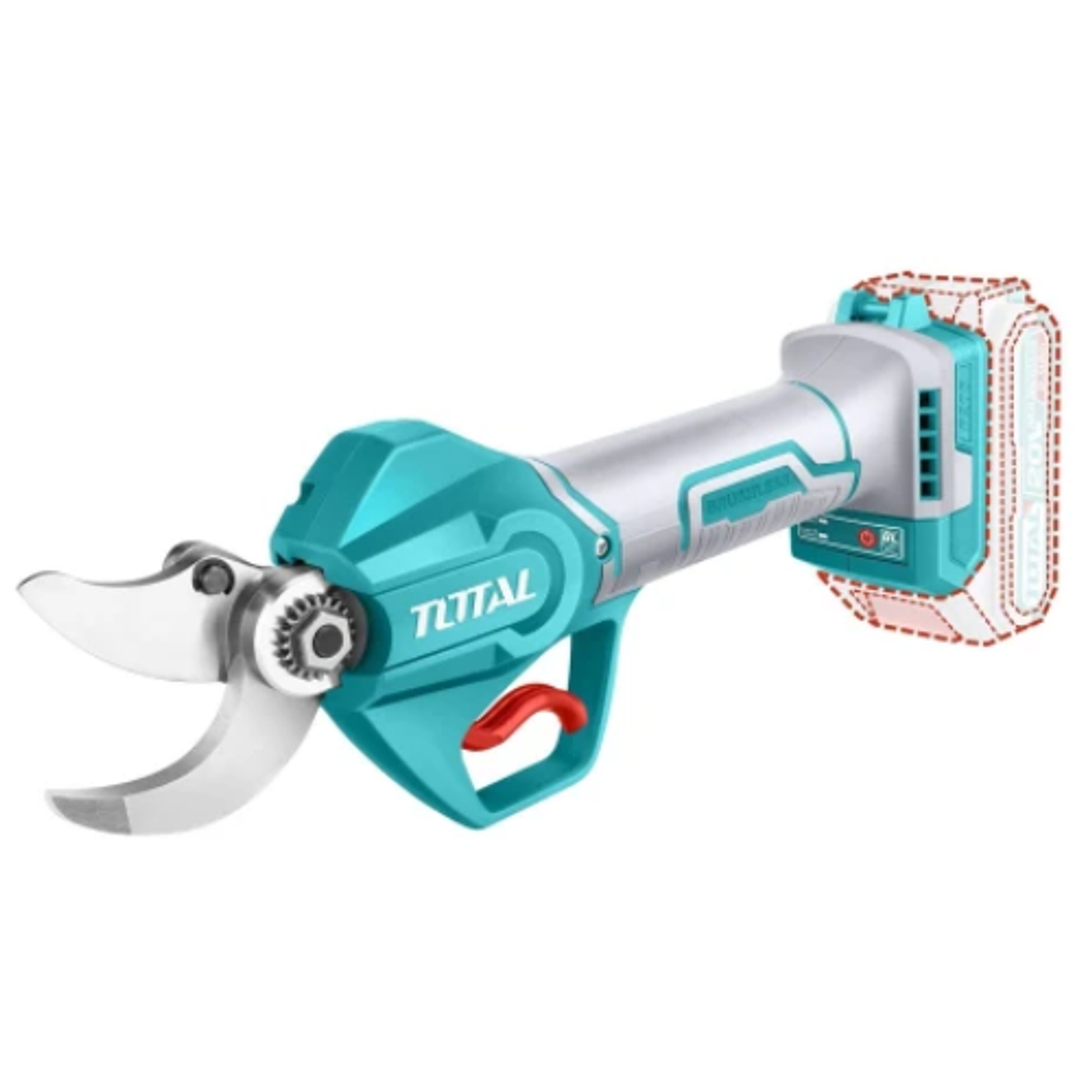 Tijera Podar Inalambrica 20V Bateria Y Cargador No Incluido Industrial Super Total Tssli20308 1