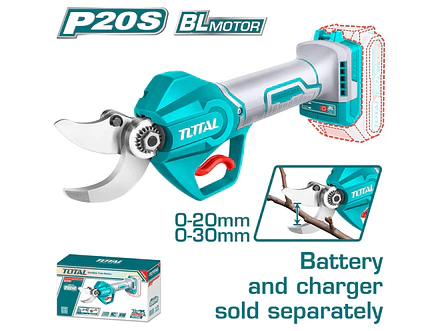 Tijera de Podar Inalámbrica 20V TOTAL TSSLI20308 Industrial Super (Sin Batería) - Foto 2 | aztools.co