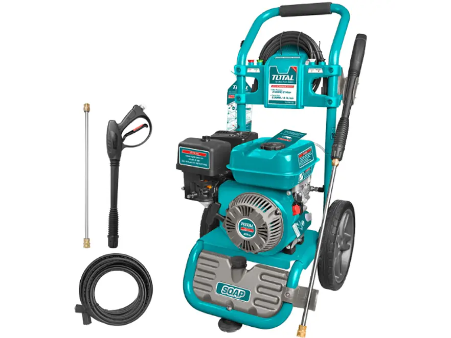 Hidrolavadora a Gasolina TOTAL TGT250105 6HP 3100 PSI Profesional - Foto 1 | aztools.co