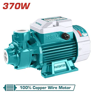 Bomba Eléctrica Periférica Total UTWP13706 : 1/2 HP, 35m altura, 35 L/min flujo, 8m succión.
