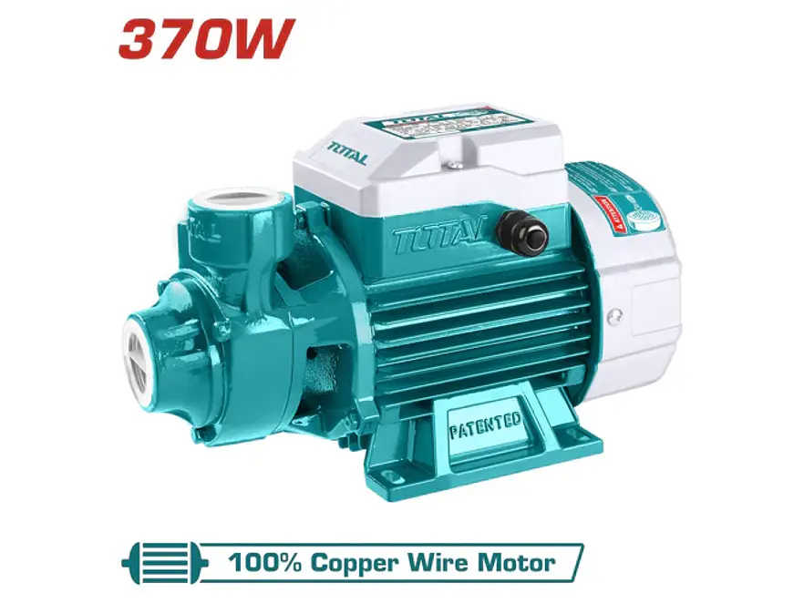 Bomba Periférica de Agua TOTAL UTWP13706 0.5 HP (370W) Doméstica - Foto 2 | aztools.co