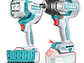 Combo de Herramienta TOTAL Utosli241181: Llave de Impacto Inalámbrica 1/2