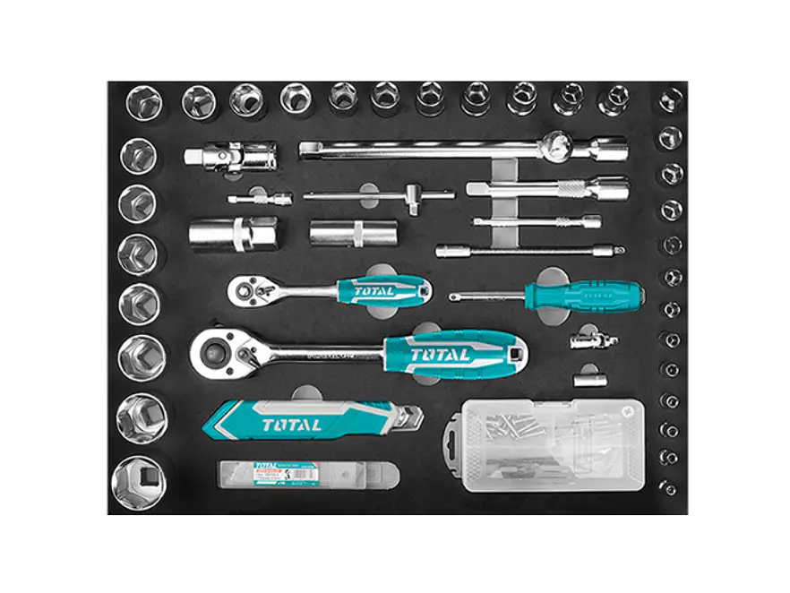 Juego de Herramientas TOTAL THKTHP21476 172 Piezas Maletín Profesional - Foto 2 | aztools.co
