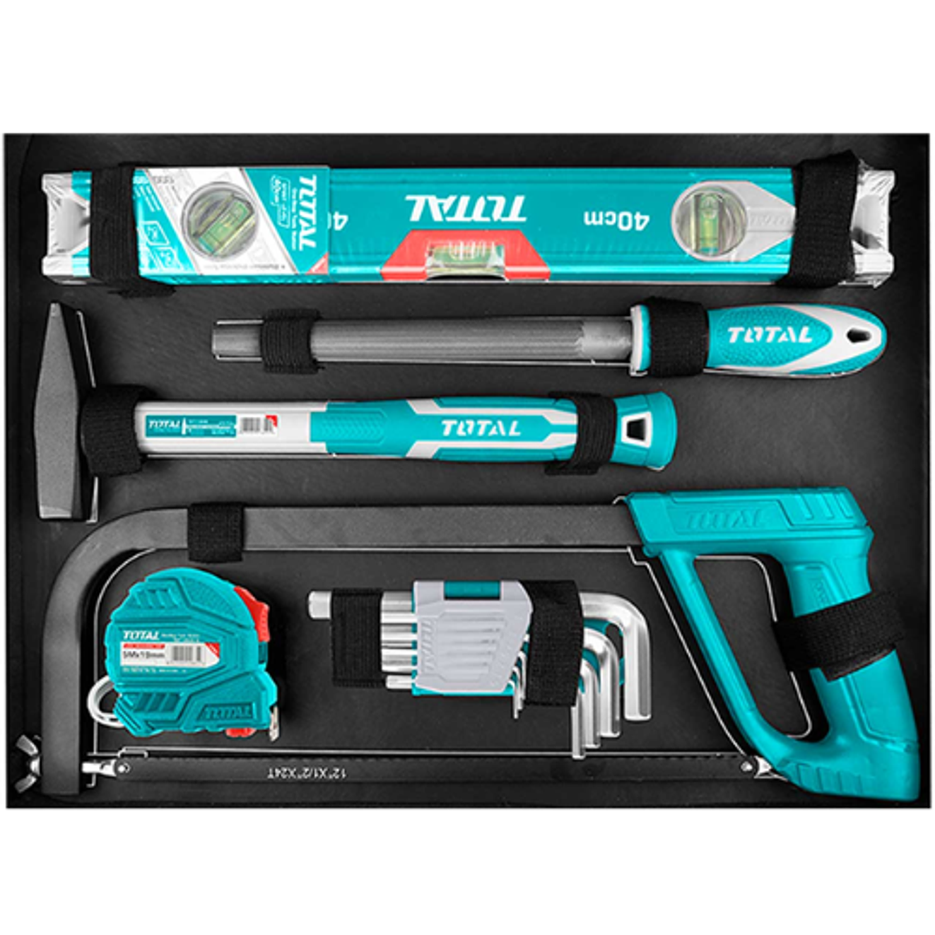 Kit de Herramientas TOTAL THKTHP21476 de 172 Piezas Profesional 3