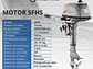 Motor Fuera de Borda Hidea 5HP 2 Tiempos Portátil Referencia 5FHS - Miniatura 2 | aztools.co