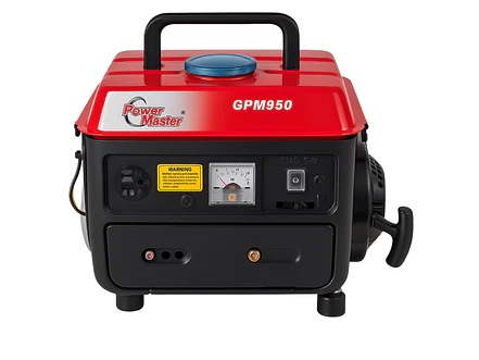 Planta Eléctrica Portátil 900 Watts Power Master GPM950 0.9kW a Gasolina - Foto 1 | aztools.co