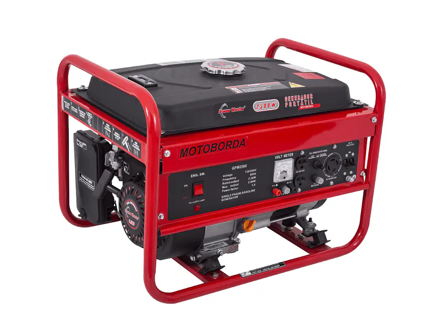 Planta Eléctrica a Gasolina Power Master 2500W GPM2500 - Foto 2 | aztools.co
