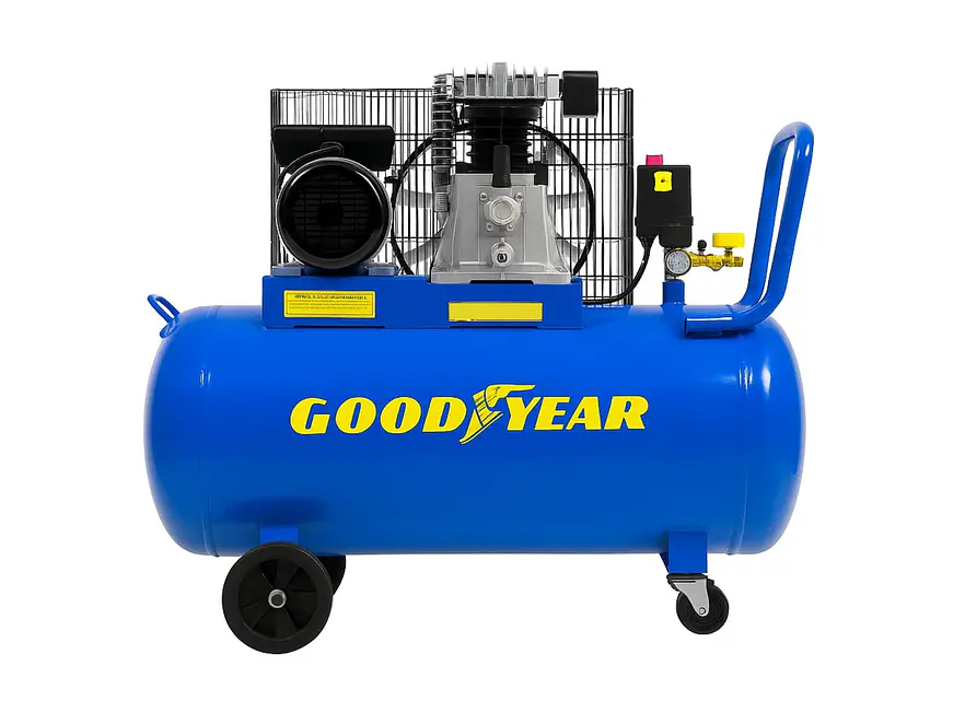 Compresor de Aire GOODYEAR GY31001BS 100 Litros 3HP 115PSI  - Foto 2 | aztools.co
